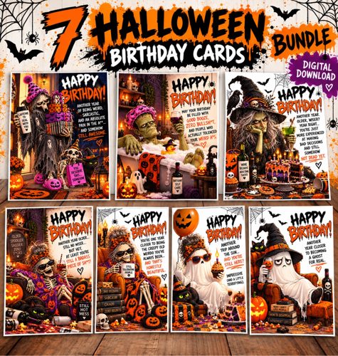 Halloween Birthday Bundle